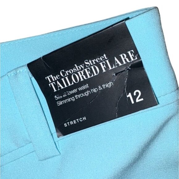 New York & Company The Crosby Street Tailored Flare-Teal-Size 12-NWT - Picture 5 of 7